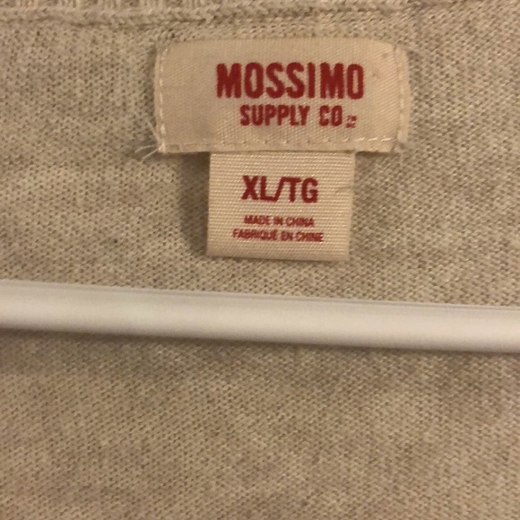 Mossimo tan open front cardigan - Picture 3 of 5